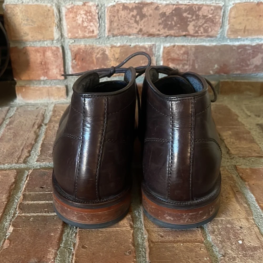 Cole Haan Brown Leather Chukka Boots